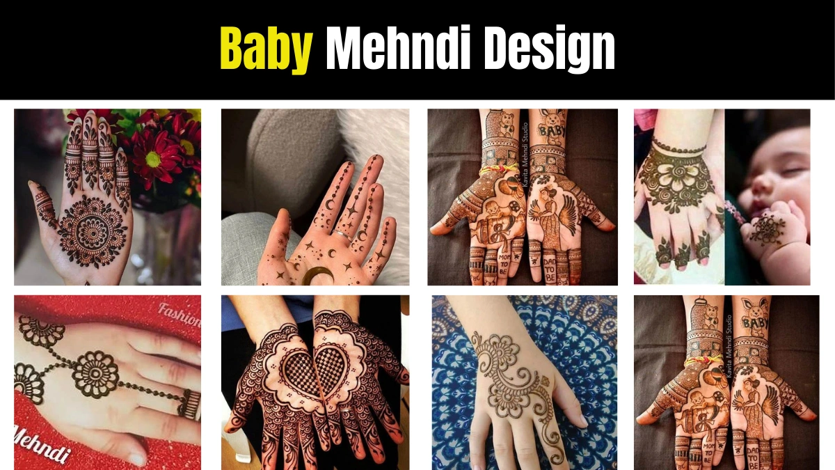 Baby Mehndi Design