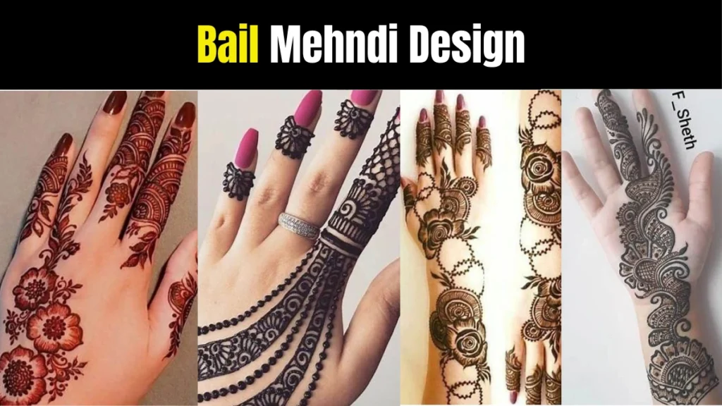 Bail Mehndi Design