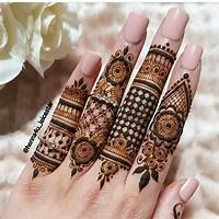 Finger Mehndi Designs