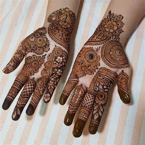 Half-Hand Arabic Mehndi