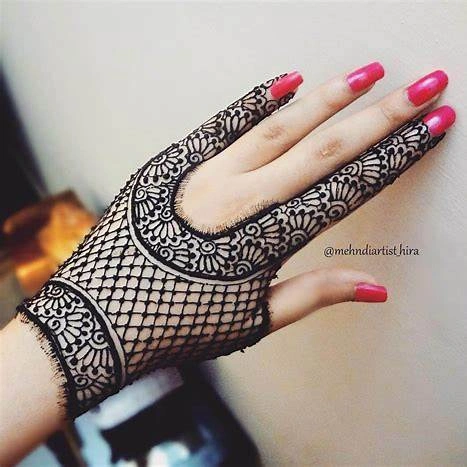 Jewelry-Inspired Mehndi