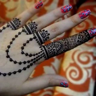 Jewelry-Inspired Mehndi