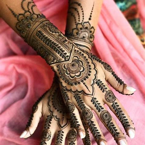 Jewelry-Inspired Mehndi