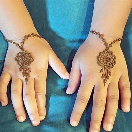 Kids' Mehndi Design