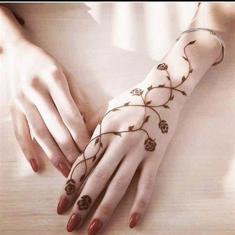 Leafy Vine Mehndi