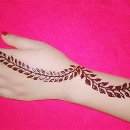 Leafy Vine Mehndi