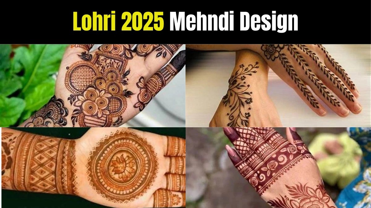 Lohri 2025 Mehndi Design