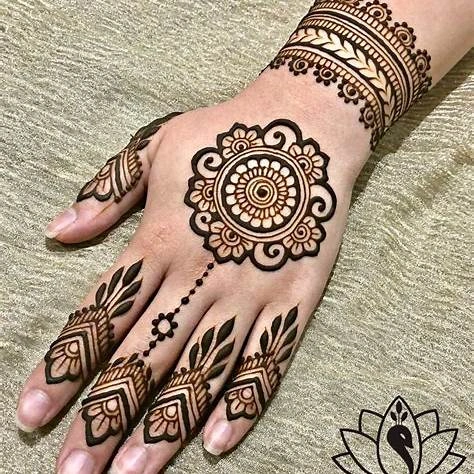 Mandala Mehndi Design