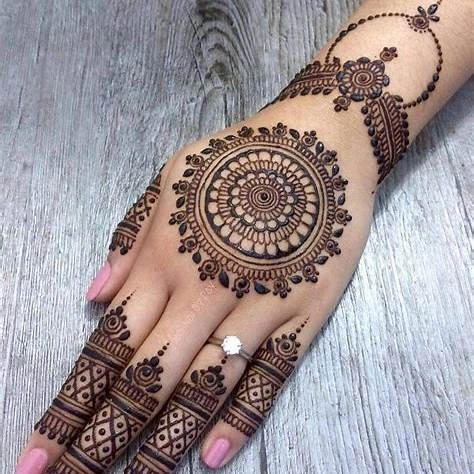 Mandala Mehndi Designs