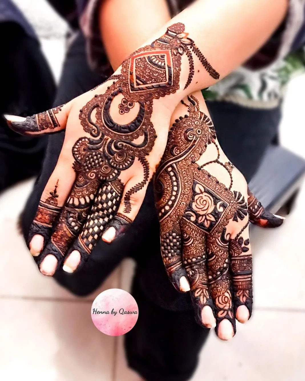 Ramadan Mubarak Mehndi Design