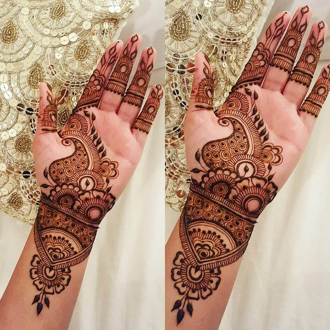 Ramadan Mubarak Mehndi Design