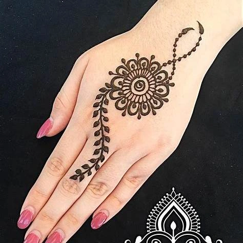 Simple Mehndi Design