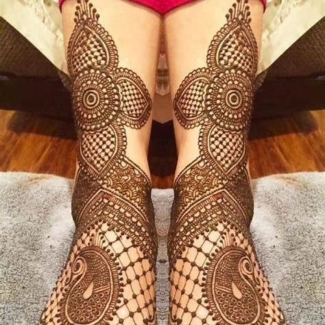 Traditional Paisley Mehndi