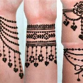 Wristband and Bracelet Mehndi