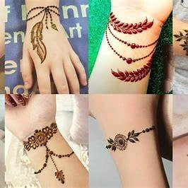 Wristband and Bracelet Mehndi